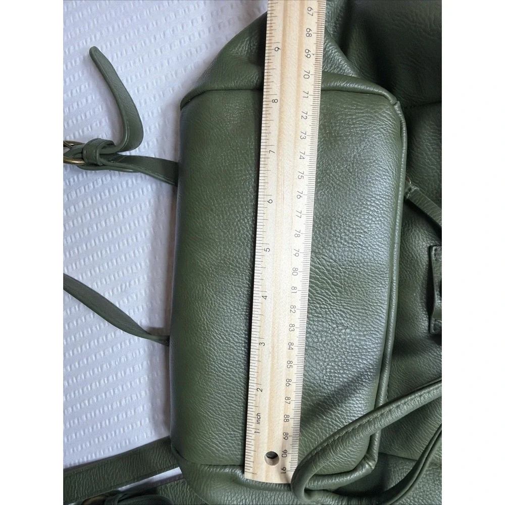 Small Backpack Purse Camo Green Universal Thread Faux Leather